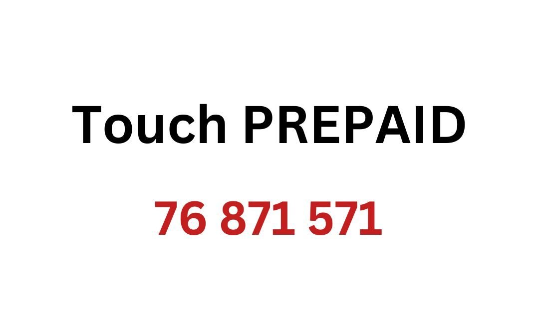 Touch PrePaid Number